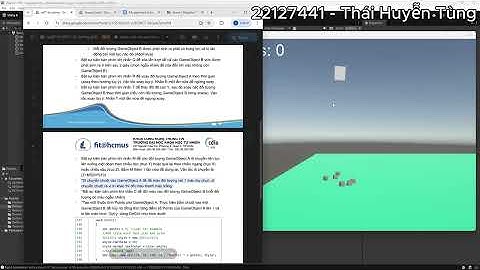 W08 - HW01 - Scripting | Phát triển ứng dụng Game - 22KTPM | 22127441