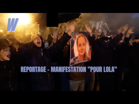 Reportage - manifestation "pour Lola"