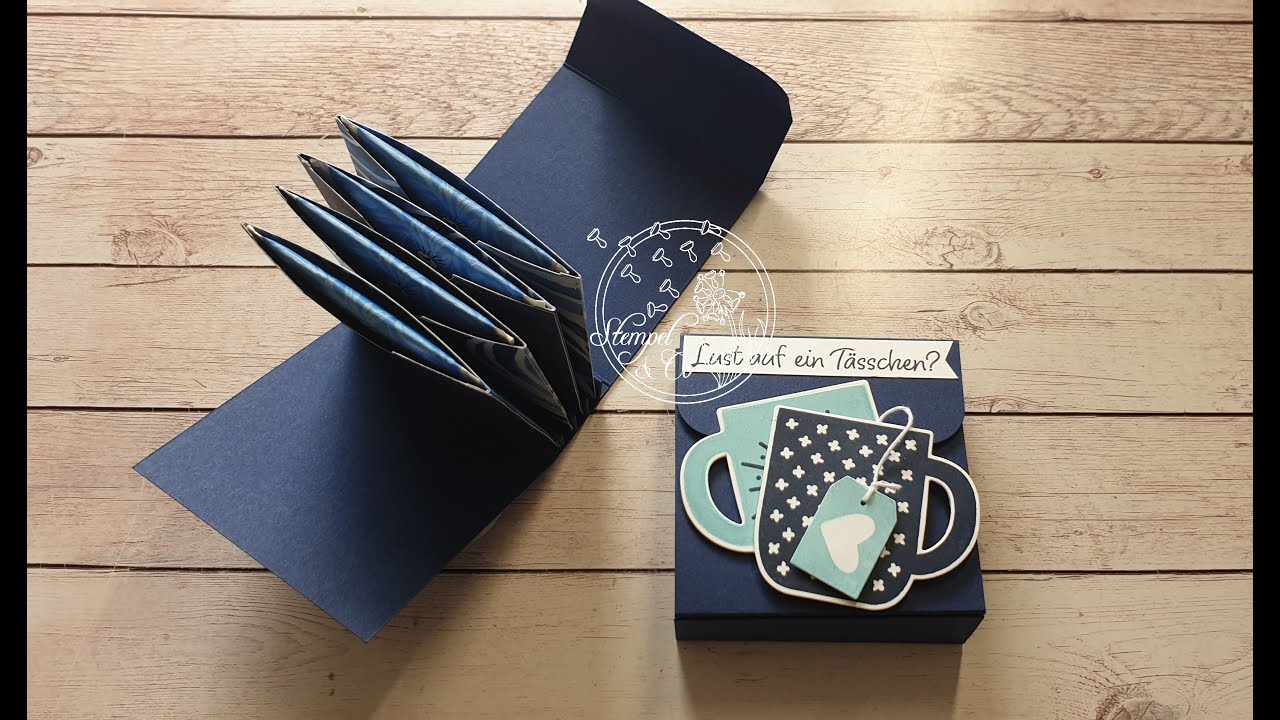 Teebeutelbuch mit Stampin´Up! Produkten