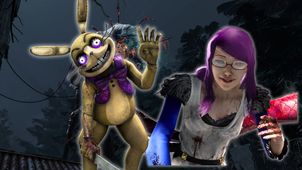 Dead by Daylight Killer Gameplay - Glitchtrap & Rize | (No Commentary)