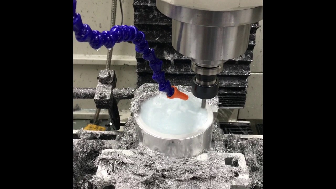 Halo LED spindle light - YouTube