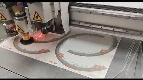 Combinations of cnc router with ccd camera registration system/oscillating knife heads 4x8 feet
