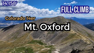 Mt. Oxford - FULL Climb | Colorado 14ers Podcast