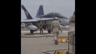 F-18 Hornet Operational Footage #military #warbird