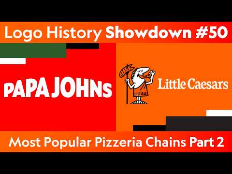 Logo History Showdown #50 - Papa Johns vs. Little Caesars