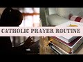 My catholic  prayer routine in 2024  create a catholic prayer routine