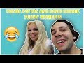 TRISHA PAYTAS AND DAVID DOBRIK FUNNY MOMENTS (From Davids Vlogs 2018)