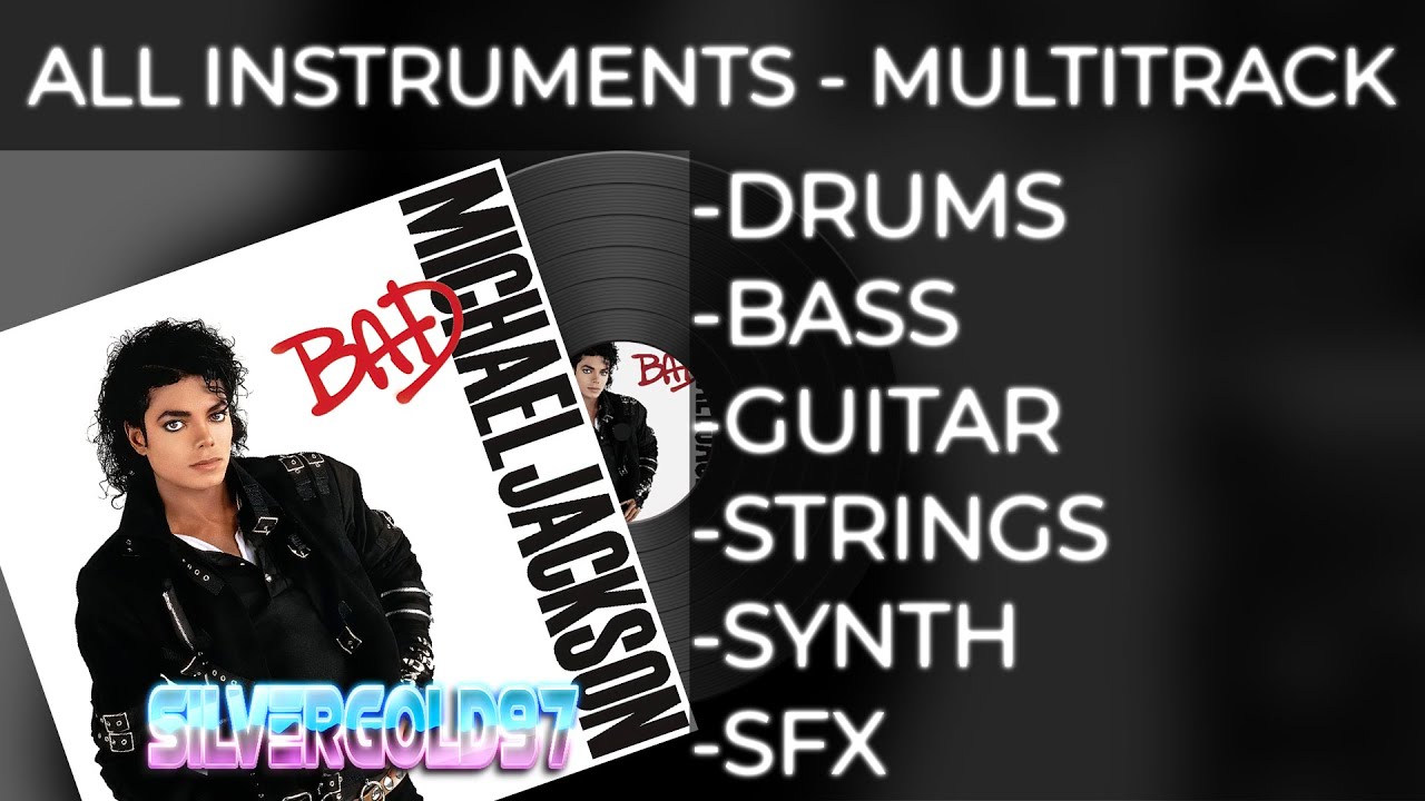 🔴 Michael Jackson - The Way You Make Me Feel (All Instruments ...