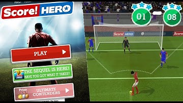 Score! Hero - Ultimate Contenders Event - Level 1 - 8 - Complete 3 Stars Walkthrough