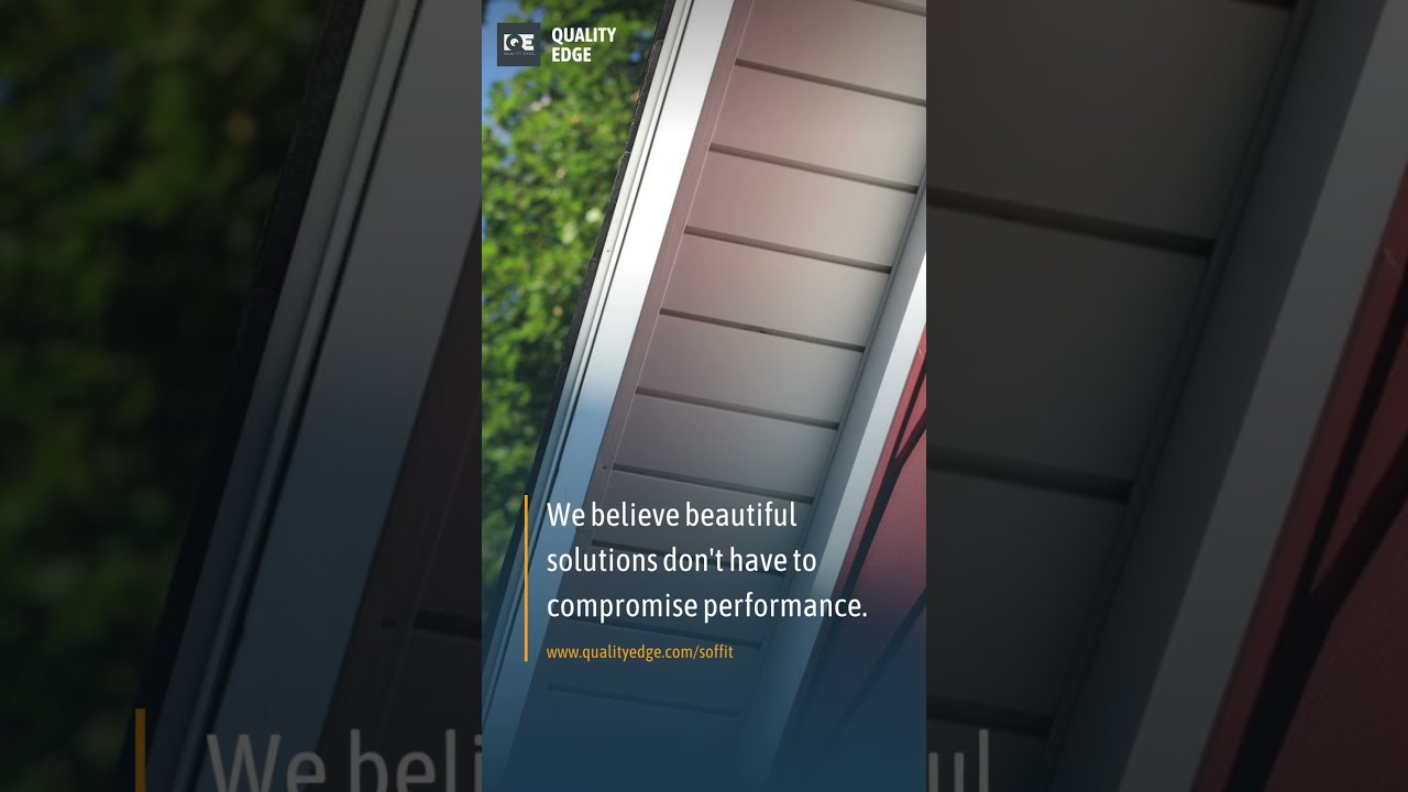 Beautiful Soffit That's High Performing