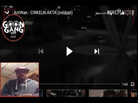 AMERICAN SWEDISH RAP REACTION AntWan - CIRKELN ÄKTA (osläppt)