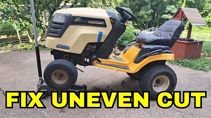 How To Level Mower Deck