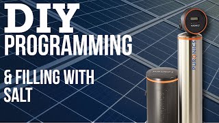 DIY Programming and Filling your Puronics Water Softener system. Diy Water Softener Maintenance Resetting Your Puronics Water System