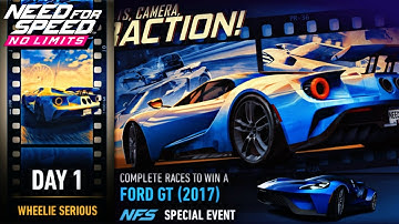 Ford GT (2017) | NFS No Limits - Day 1 (Wheelie Serious)