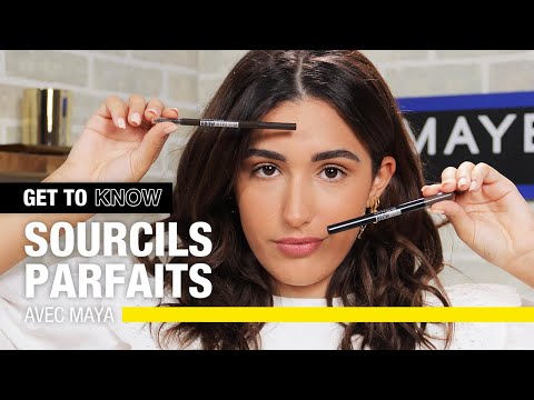 Comment maquiller ses sourcils avec MAYADORABLE 💯 | GET TO KNOW | Maybelline New York FR