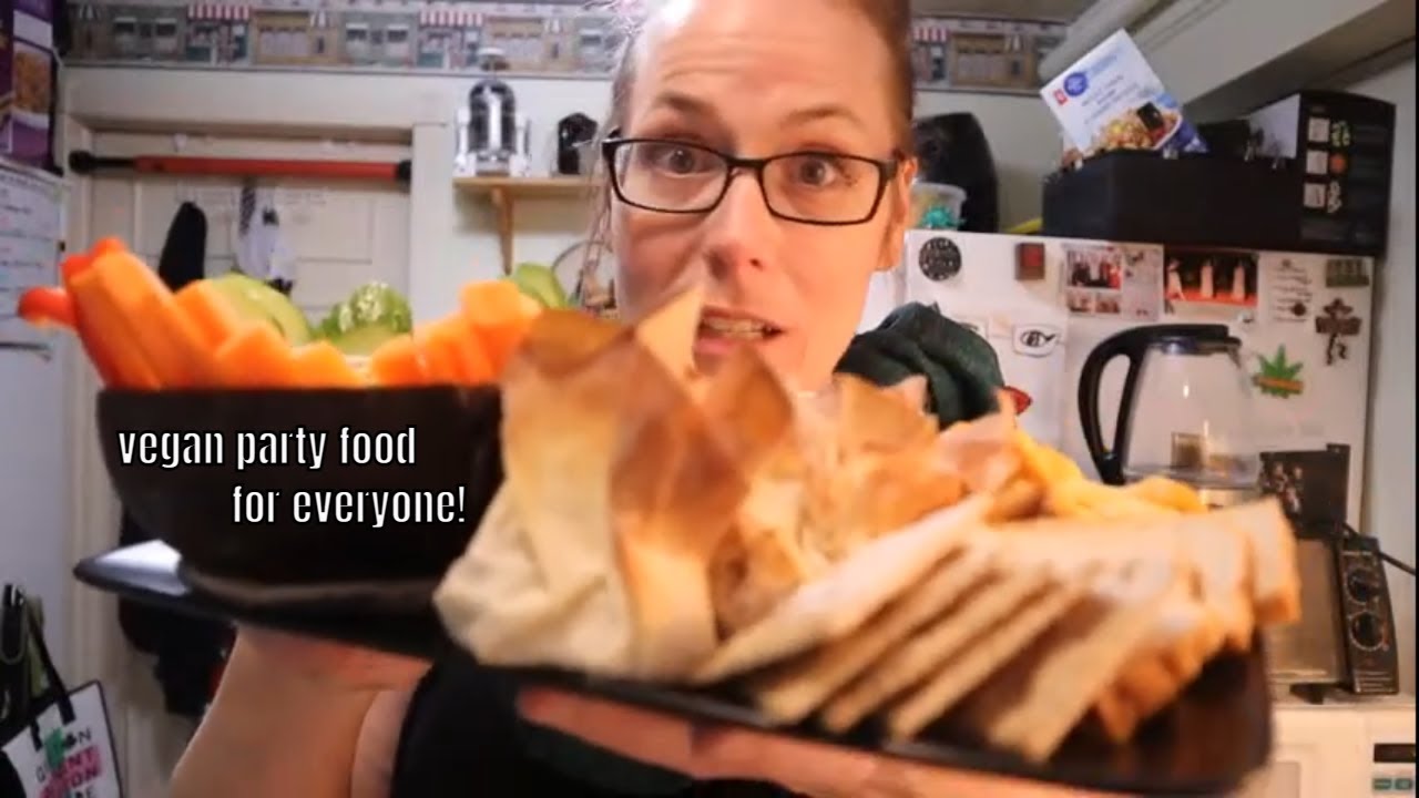 Vegan Cooking Demo - Vegan party food for everyone! - YouTube