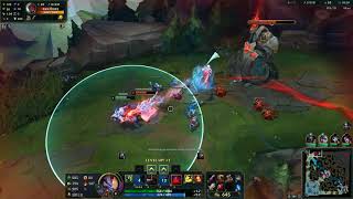 poor yone trying to defend his tower vs WW League of Legends Kill.