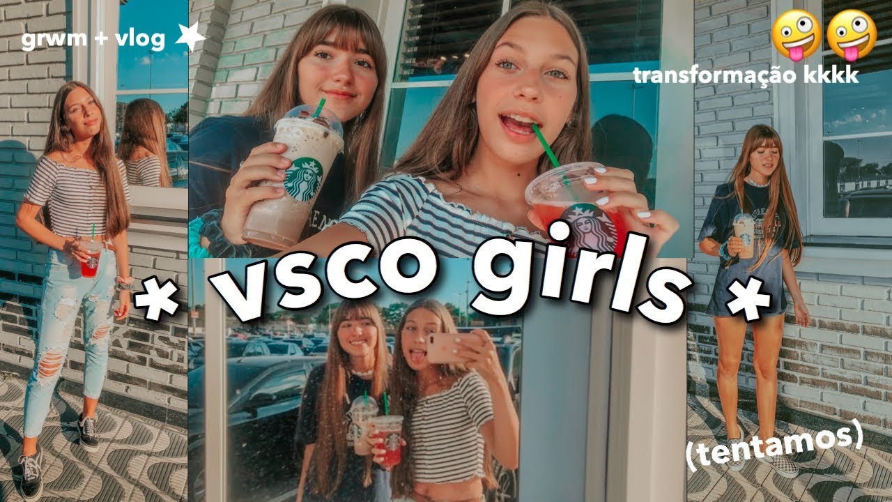 VIRAMOS VSCO GIRLS POR 1 DIA *parte 2* | Hi Girls Sisters
