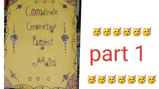 #coordinate geometry project.             for class 9th ........... assessment project .......#