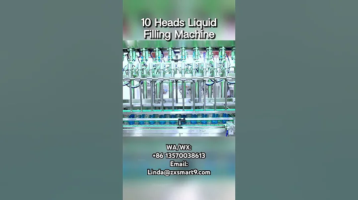 10 Heads Liquid Filling Machine#liquidfillingmachine #bottlefilling #waterfillingmachine #factory