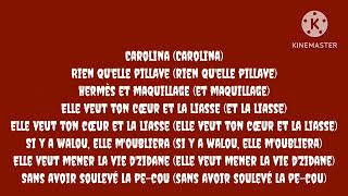 Ninho - Carolina (Paroles/Lyrics)