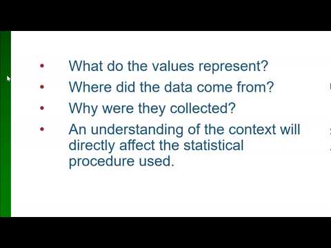 Statistical Thinking
