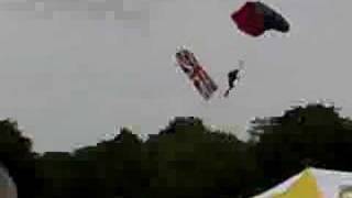 Parachute Accident.