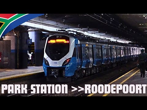 Florida Roodepoort Train Rides 🇿🇦Upgraded Railway Experience from Park Station to Roodepoort ️ - YouTube