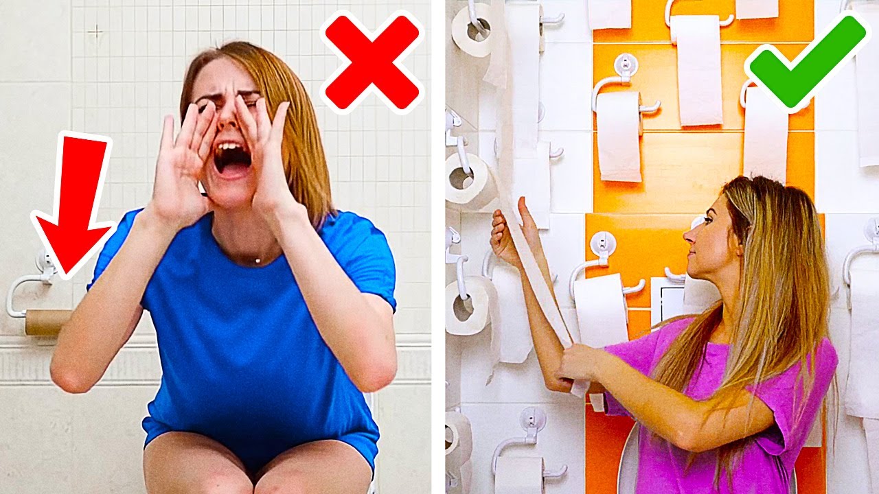 DO YOU USE TOILET PAPER CORRECTLY?