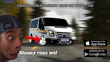 How to create shinny rims on your South Africa Cab