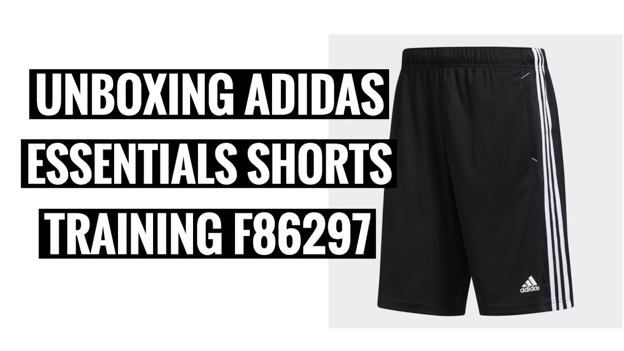 adidas 3 stripe black nylon shorts