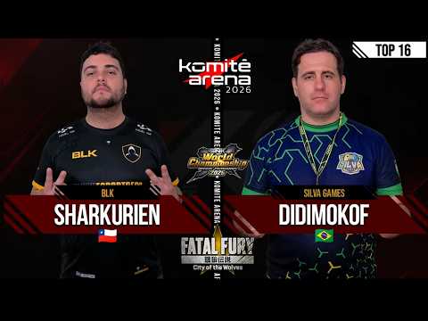 KOMITE ARENA 2026 SHARKURIEN vs DIDIMOKOF FATAL FURY: City of the Wolves TOP 16