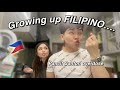 🇵🇭 Spilling FILIPINO HOUSEHOLD TRAUMAS we went thru as kids + mukbang lol
