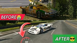 funny🤣rebuilding abandoned mecedes benz clk car parking multiplayer best car roleplay #2 trending