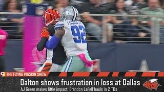 Cincinnati Bengals offensive line is struggling to protect Andy Dalton - Flying Pigskin (10/10/16)