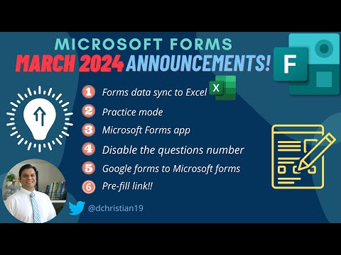 Microsoft Forms March 2024 Announcements!