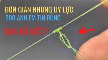 BẠN ĐÃ BIẾT  cách làm bộ thẻo câu cá đơn giản nhất quả đất như thế nào chưa ? | Đây là câu trả lời !