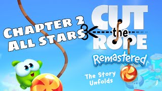 CUT THE ROPE REMASTERED - Gameplay Walkthrough Part 2 - Chapter 2 Experiments All Levels All Stars screenshot 3