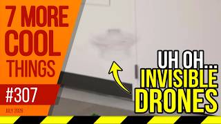 Invisible drones, AI-proof fonts, robot cage fighting, Amazon knockoff filter and more! EP #307