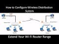 How to Configure Wireless Distribution System (WDS) Function on Wireless Router