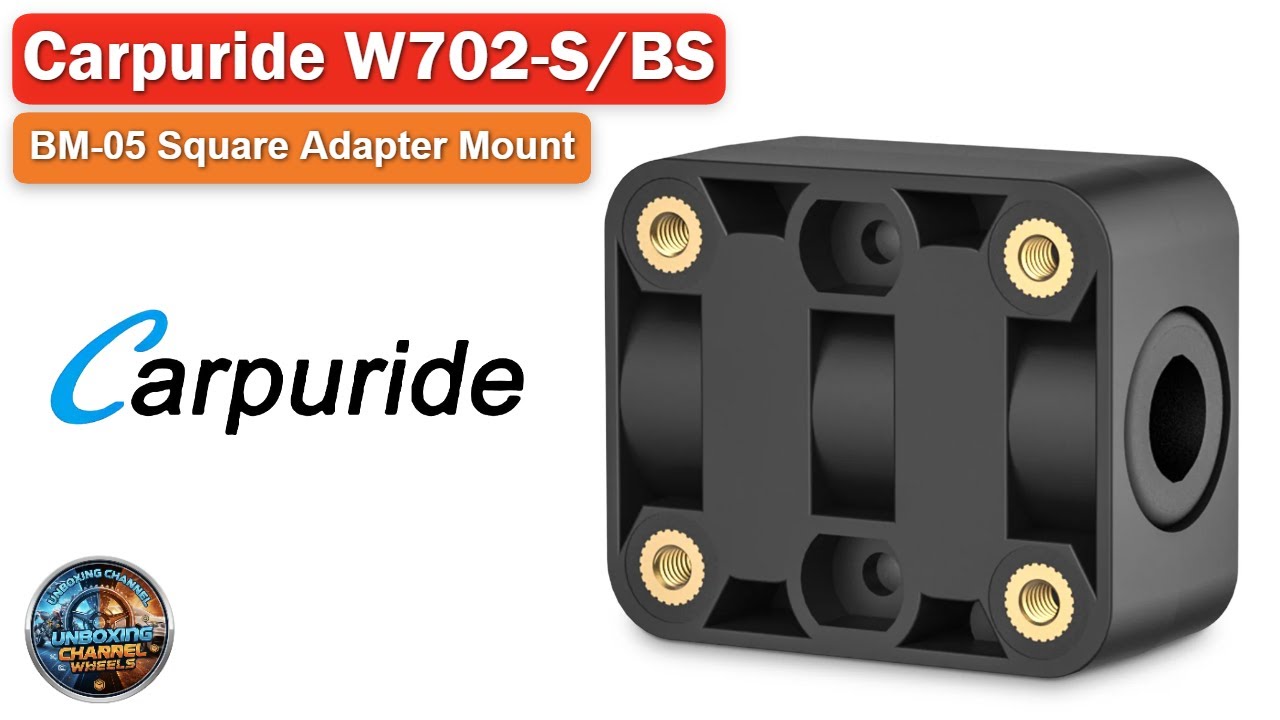 Carpuride W702- S  - BM-05 Square Adapter Mount
