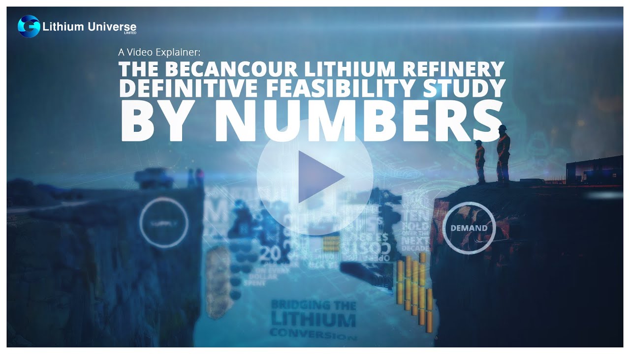 The Becancour Lithium Refinery by Numbers | A Lithium Universe Explainer (ASX: LU7)