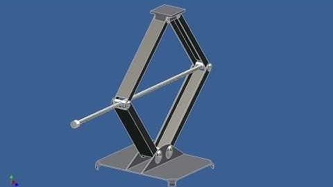 Catia V5 tutorial : Car jack simulation