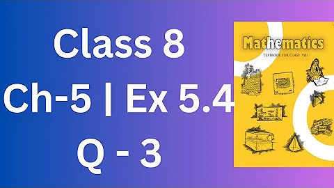 Class 8 Maths | Chapter 5 Exercise 5.4 | Question 3 | Square and Square Roots | NCERT