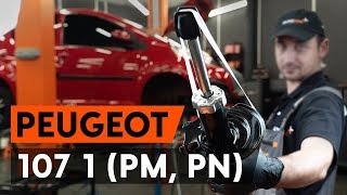 Montare Rulment, corp rulment roata PEUGEOT 107: tutorial video