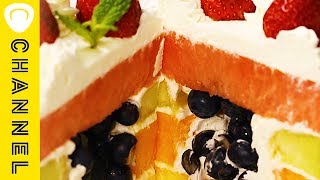 切ってびっくり！これぞ！フルーツケーキ♡