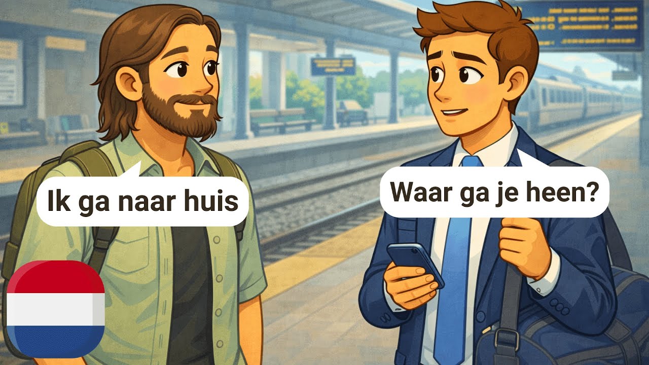 25 Minutes of Daily Dutch Dialogues Practice (With Subtitles) | A1-A2 | Business Trip Dialogues