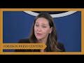 Foreign Press Center Hybrid Briefing by State Department Chief Economist Dr. Emily Blanchard