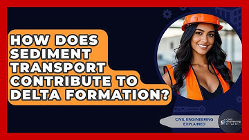 How Does Sediment Transport Contribute To Delta Formation? - Civil Engineering Explained