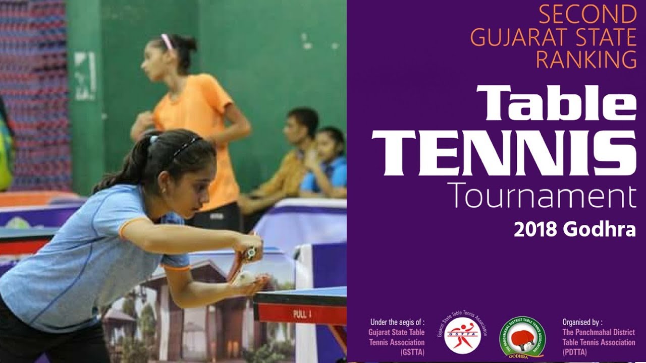 Second Gujarat State Ranking Table Tennis Tournament 2018 Godhra 1st Day 26062018 Part 2